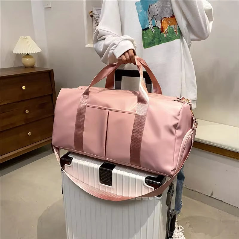 Men'S Fitness Bag Wet and Dry Separation Swimming Training Bag Travel Crossbody Basketball Bag Sports Bag Trendy Handbag