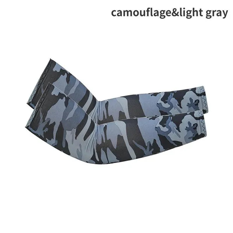 8/5/2/1Pairs New Summer Cooling Sportswear Running Arm Cover Arm Sleeves Outdoor Sport Sun Protection