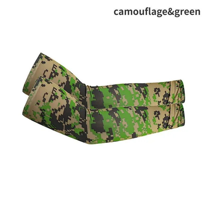8/5/2/1Pairs New Summer Cooling Sportswear Running Arm Cover Arm Sleeves Outdoor Sport Sun Protection