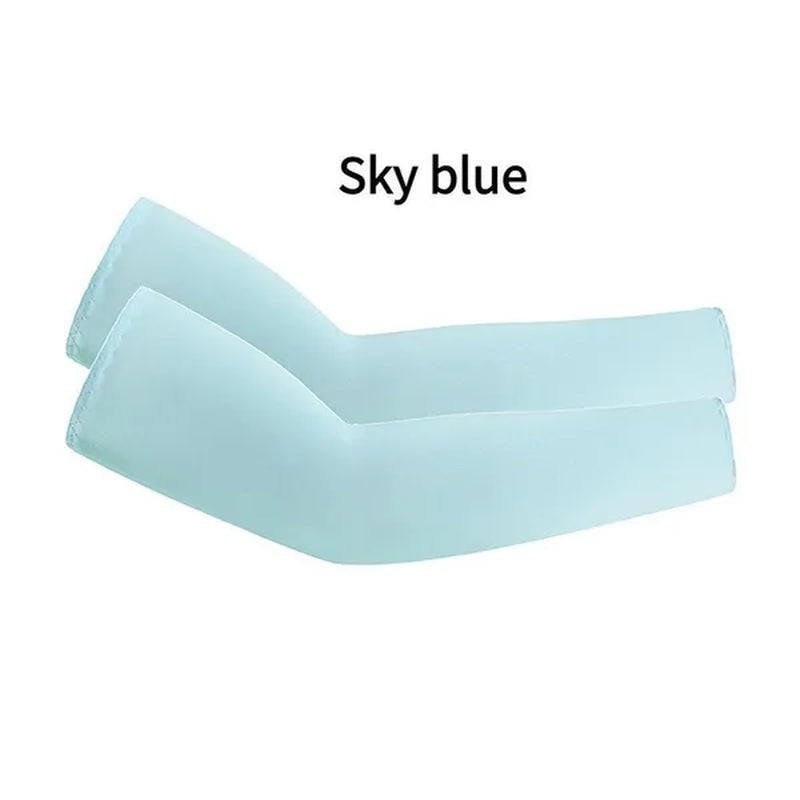 8/5/2/1Pairs New Summer Cooling Sportswear Running Arm Cover Arm Sleeves Outdoor Sport Sun Protection