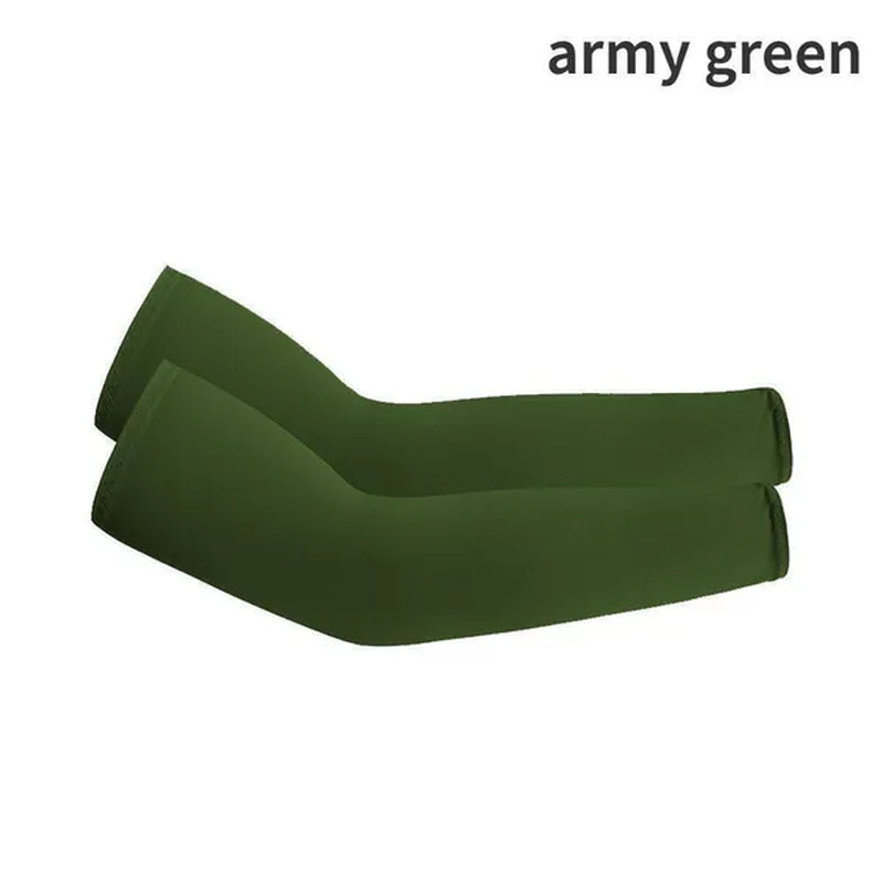 8/5/2/1Pairs New Summer Cooling Sportswear Running Arm Cover Arm Sleeves Outdoor Sport Sun Protection