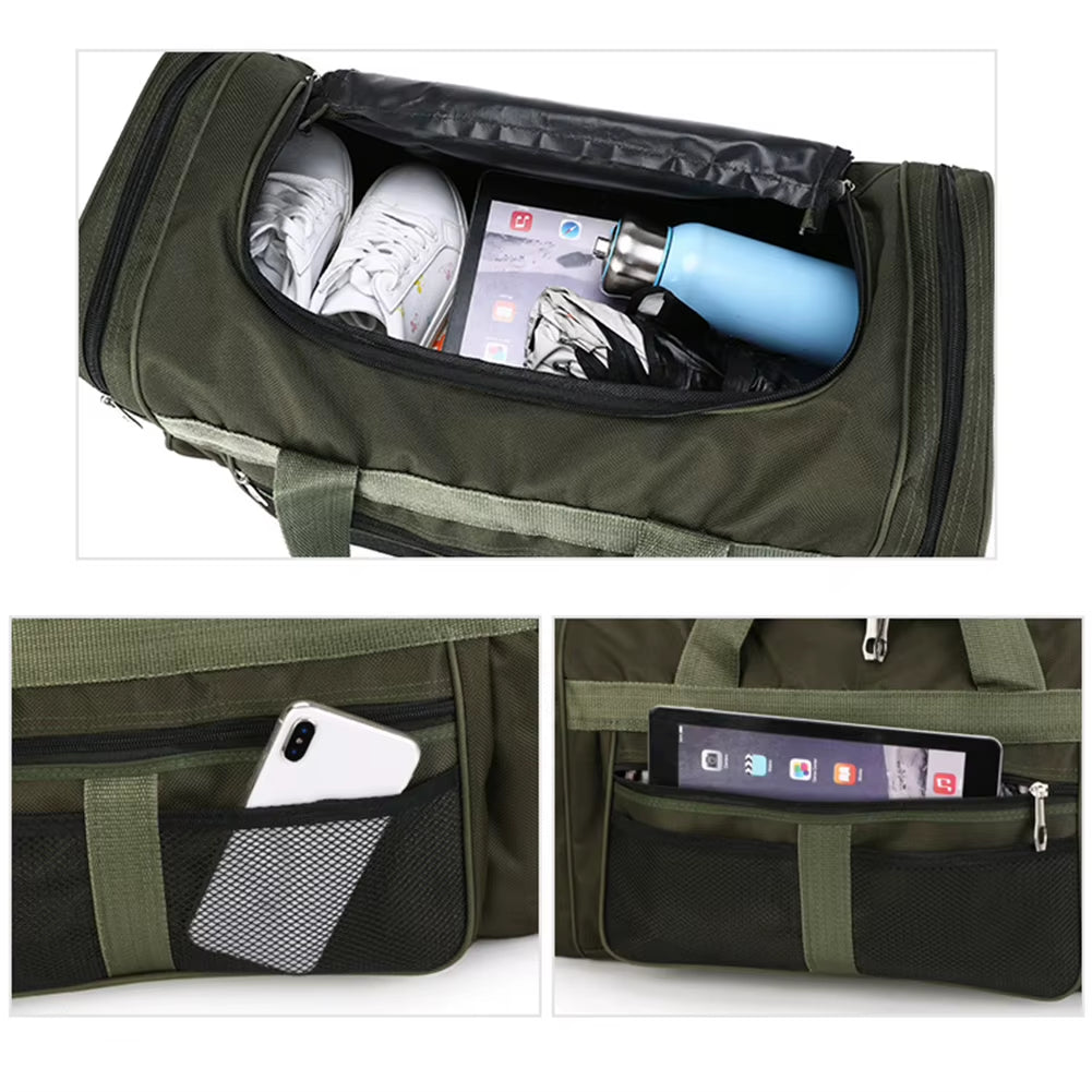 Travel Sports Bag Men Gym Bag Oxford Dry Wet Separation Bag Large Capacity Yoga Sports Backpack Luggage Bag Fitness Training Bag
