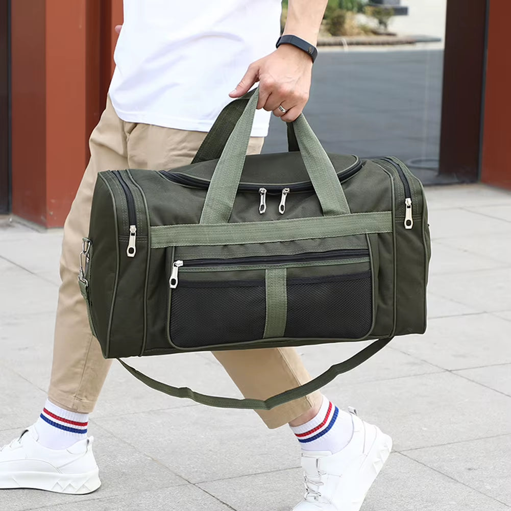 Travel Sports Bag Men Gym Bag Oxford Dry Wet Separation Bag Large Capacity Yoga Sports Backpack Luggage Bag Fitness Training Bag