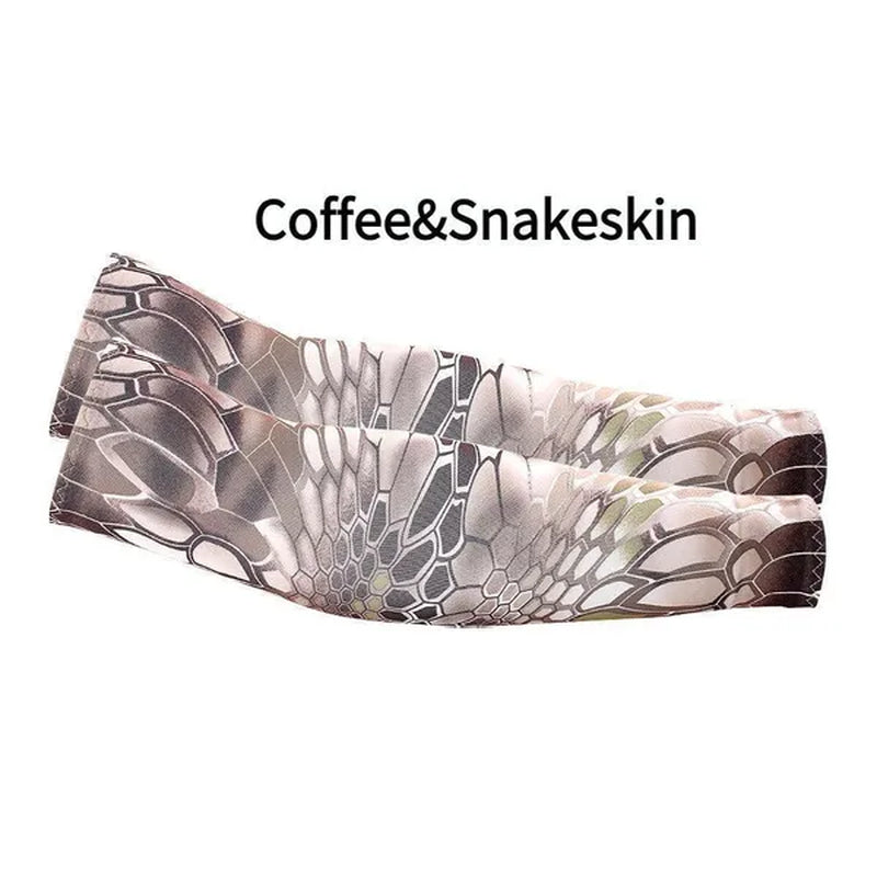 8/5/2/1Pairs New Summer Cooling Sportswear Running Arm Cover Arm Sleeves Outdoor Sport Sun Protection