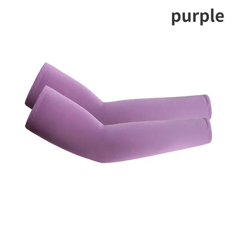 8/5/2/1Pairs New Summer Cooling Sportswear Running Arm Cover Arm Sleeves Outdoor Sport Sun Protection