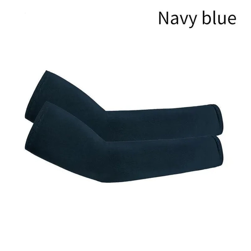 8/5/2/1Pairs New Summer Cooling Sportswear Running Arm Cover Arm Sleeves Outdoor Sport Sun Protection