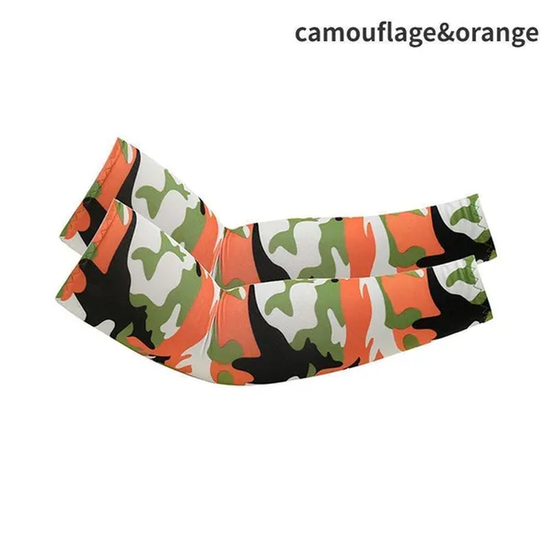 8/5/2/1Pairs New Summer Cooling Sportswear Running Arm Cover Arm Sleeves Outdoor Sport Sun Protection