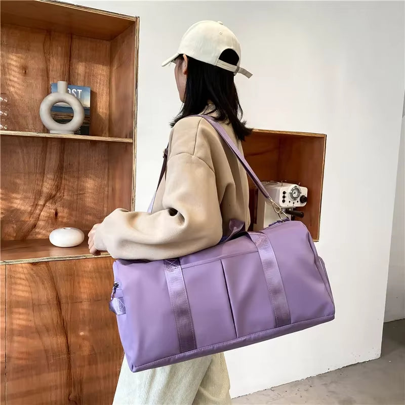 Men'S Fitness Bag Wet and Dry Separation Swimming Training Bag Travel Crossbody Basketball Bag Sports Bag Trendy Handbag