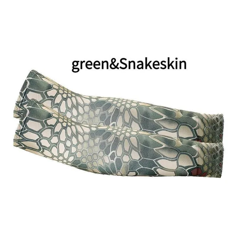 8/5/2/1Pairs New Summer Cooling Sportswear Running Arm Cover Arm Sleeves Outdoor Sport Sun Protection
