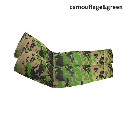 8/5/2/1Pairs New Summer Cooling Sportswear Running Arm Cover Arm Sleeves Outdoor Sport Sun Protection