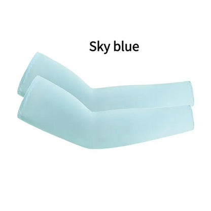 8/5/2/1Pairs New Summer Cooling Sportswear Running Arm Cover Arm Sleeves Outdoor Sport Sun Protection